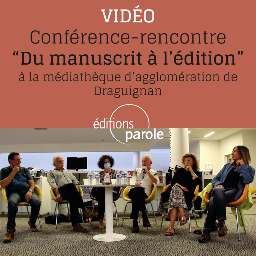 Vidéo : conférence-rencontre “Du manuscrit à l’édition” avec Félix Chabaud